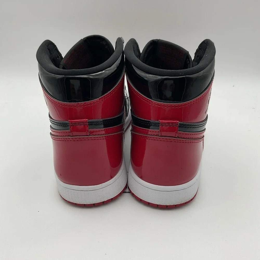 Size 10 - Jordan 1 Retro OG High‎ Patent Bred (555088-063)